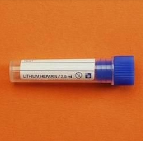 Lityum Heparinli & 2,5 ML Tüpler